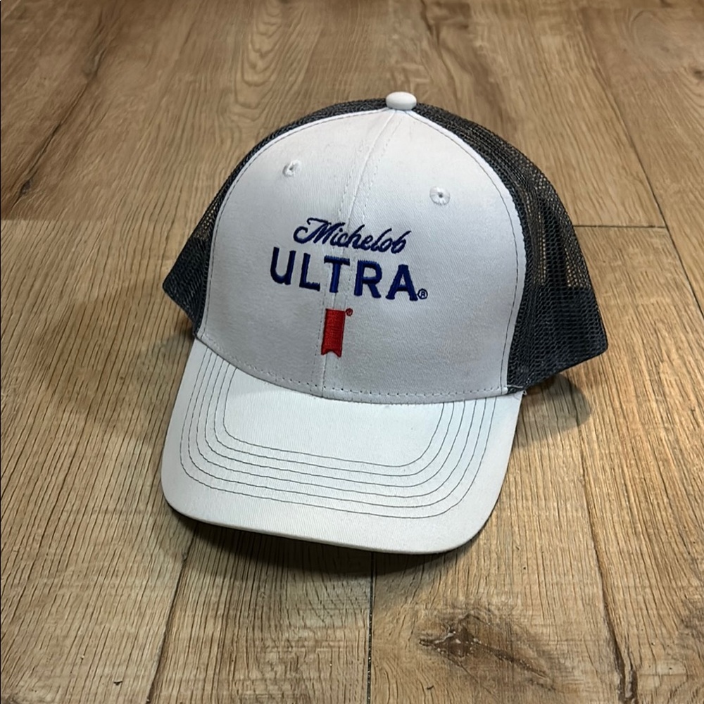 Mesh Trucker Hat - White and Black